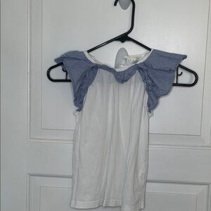 Blue and White Kids Top